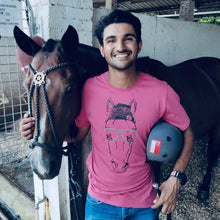 Load image into Gallery viewer, Polo Pony Tee (Faded red/black)