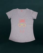 Load image into Gallery viewer, Polo Horse Head Tee (Grey/Faded Red)
